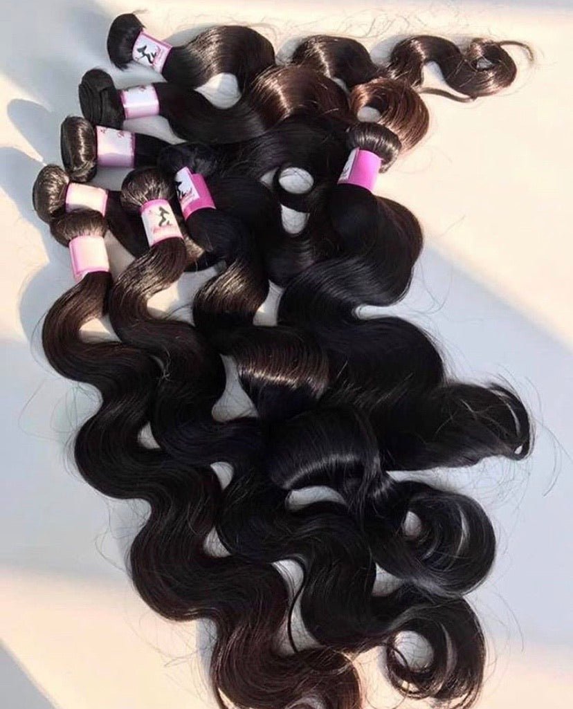 Raw Beach Bodywave Bundle Extensions The Mermaid Experience