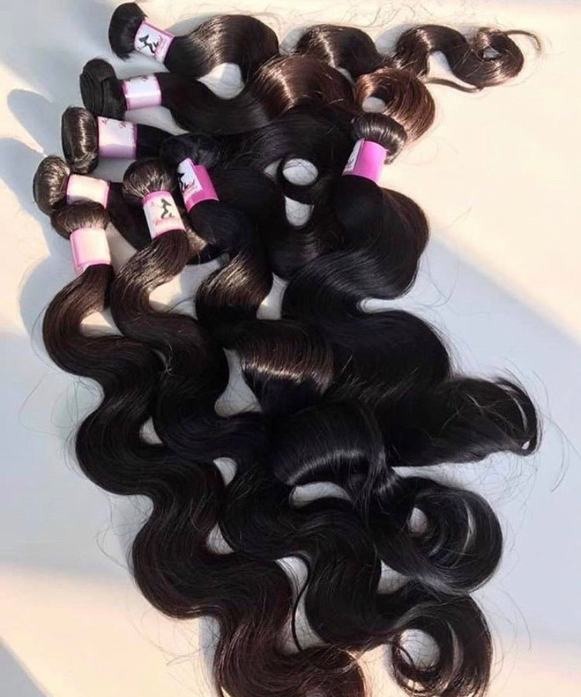 Raw Beach Bodywave Bundle Extensions The Mermaid Experience